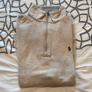 Polo Ralph Lauren Vintage Desert Heather Classic Neutral Men’s Quarter Zip